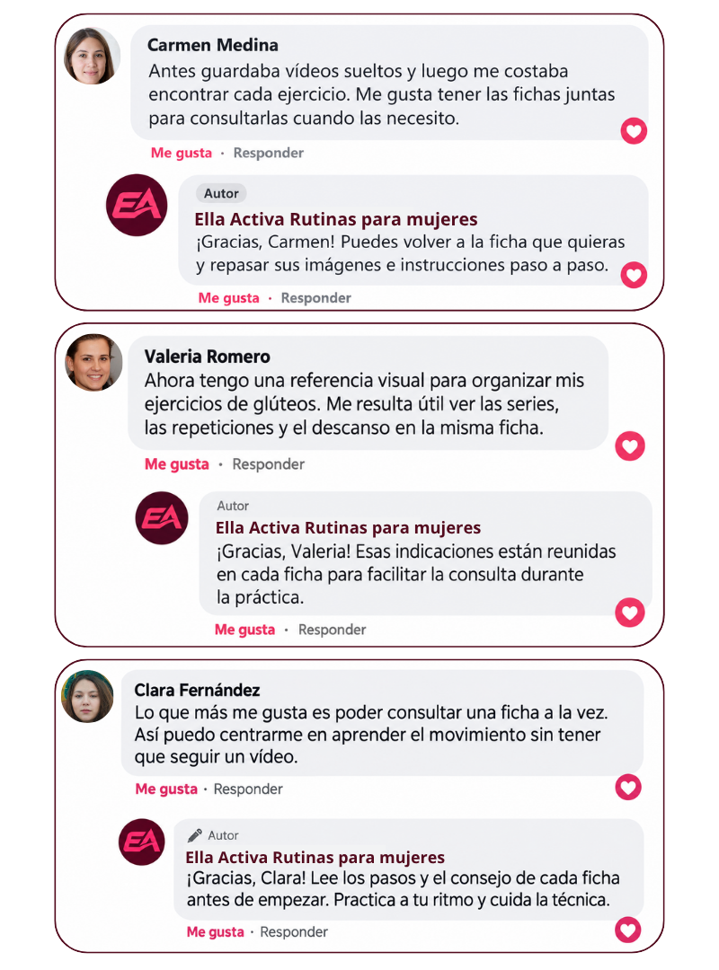 Testimonios de Carmen Medina, Valeria Romero y Clara Fernández